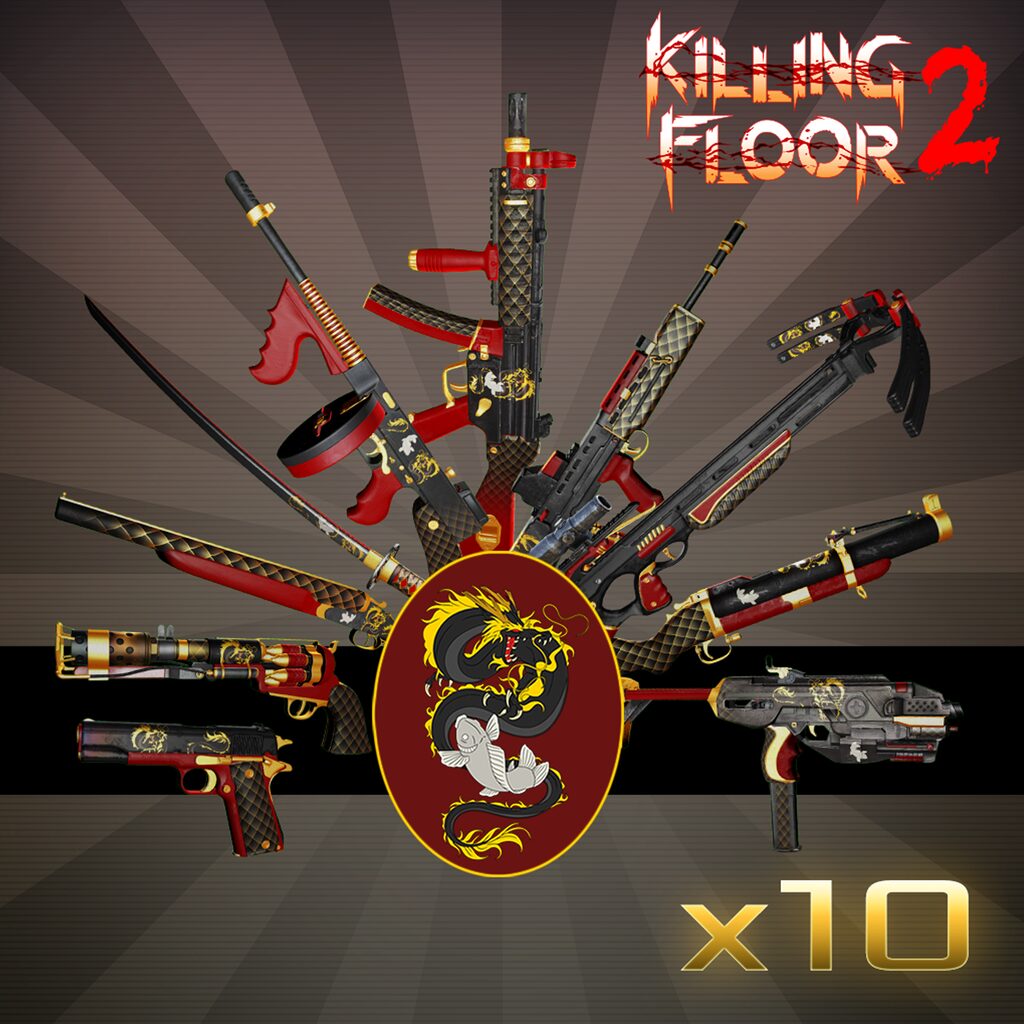 Killing Floor 2 - Dragon & Koi Tier 2 Weapon Skin Bundle