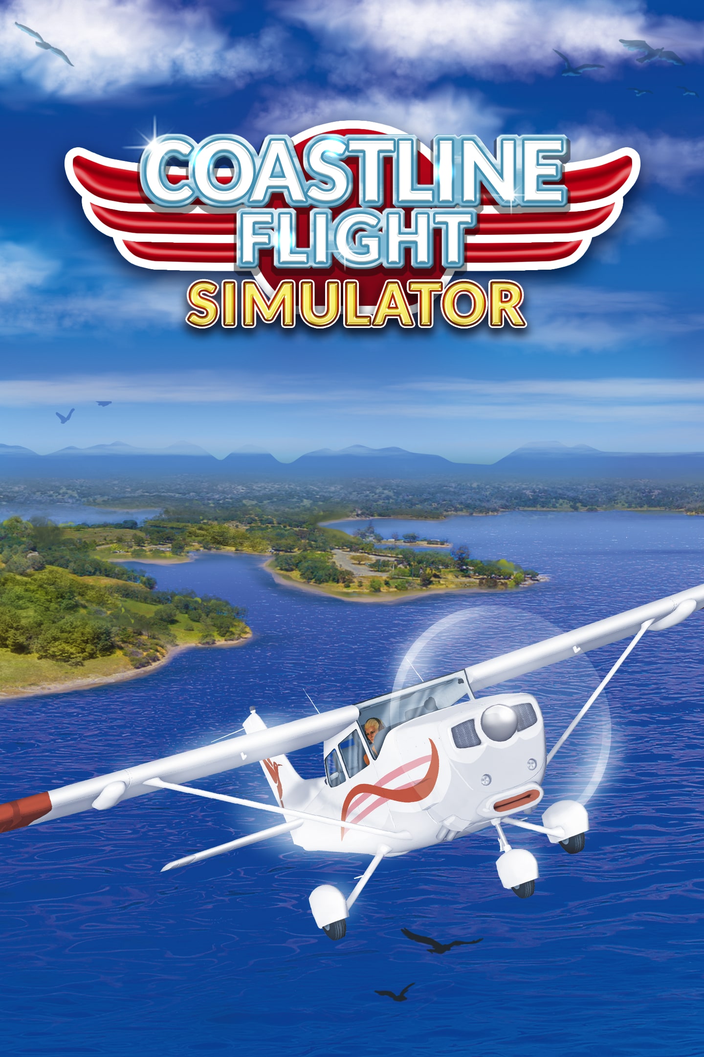 Island Flight Simulator Playstation 4: playstation_4: Video Games 