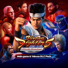 Virtua Fighter5 Ultimate Showdown 游戏本篇＆DLC「人中之龙」包 (日语, 韩语, 简体中文, 繁体中文, 英语)