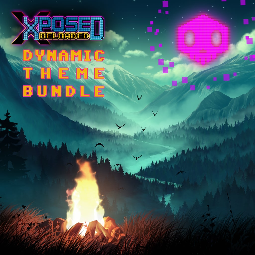 XPOSED RELOADED - Campfire in the Mountains Dynamic Theme Bundle