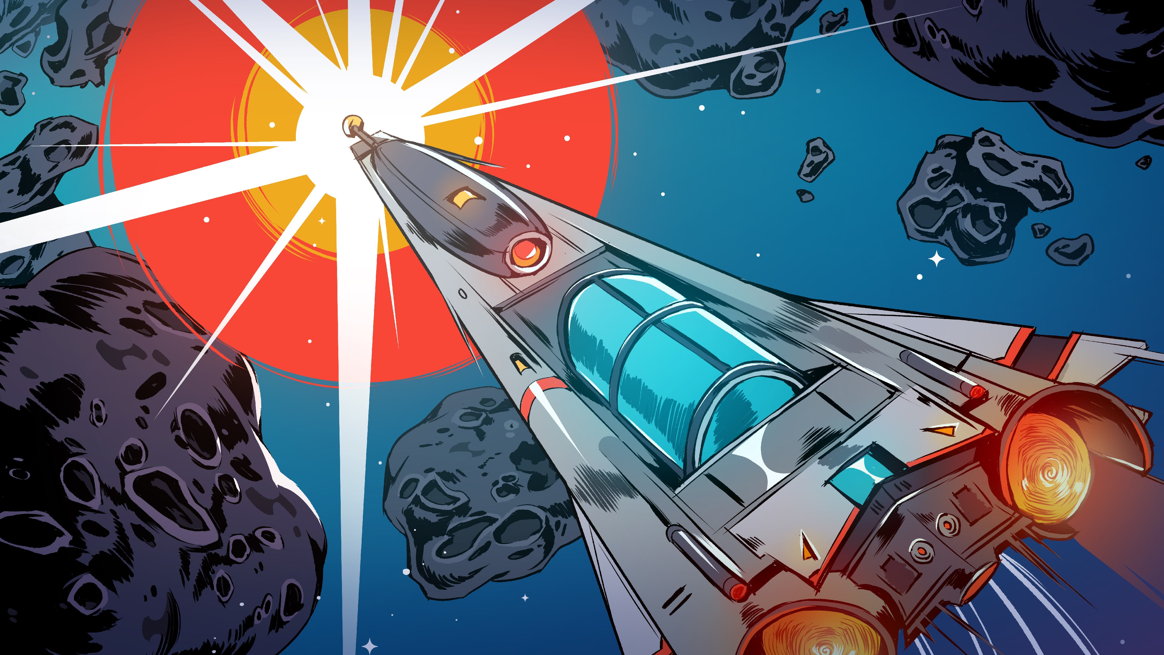 Asteroids: Recharged - PS4 - (PlayStation)