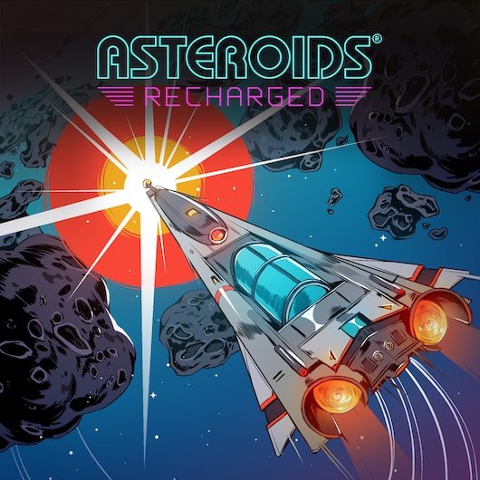 Asteroids: Recharged for playstation