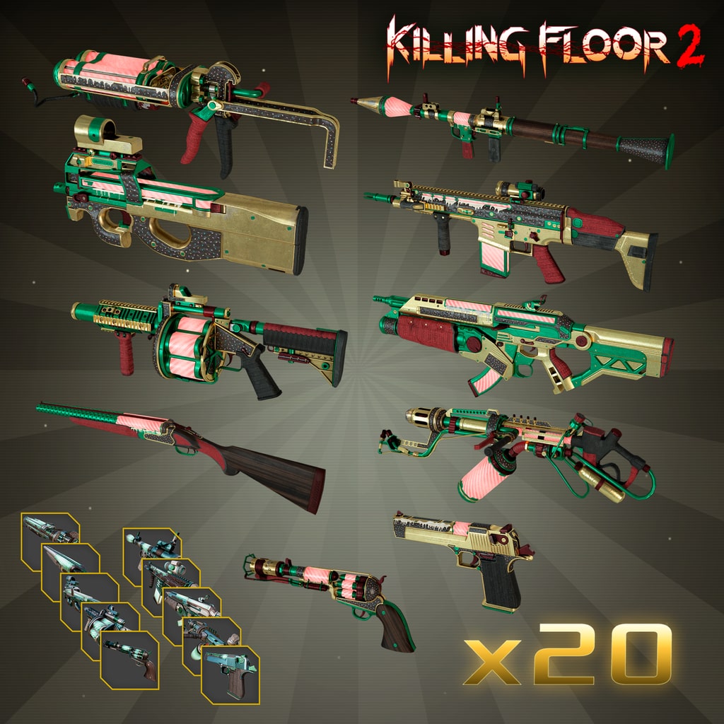 Killing Floor 2  - Caja de apariencias de arma Navidad
