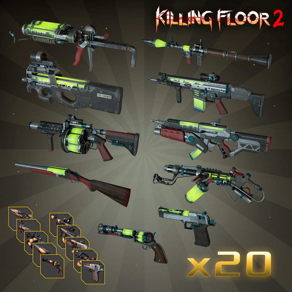Killing Floor 2 - Alchemist Weapon Skin Bundle Pack