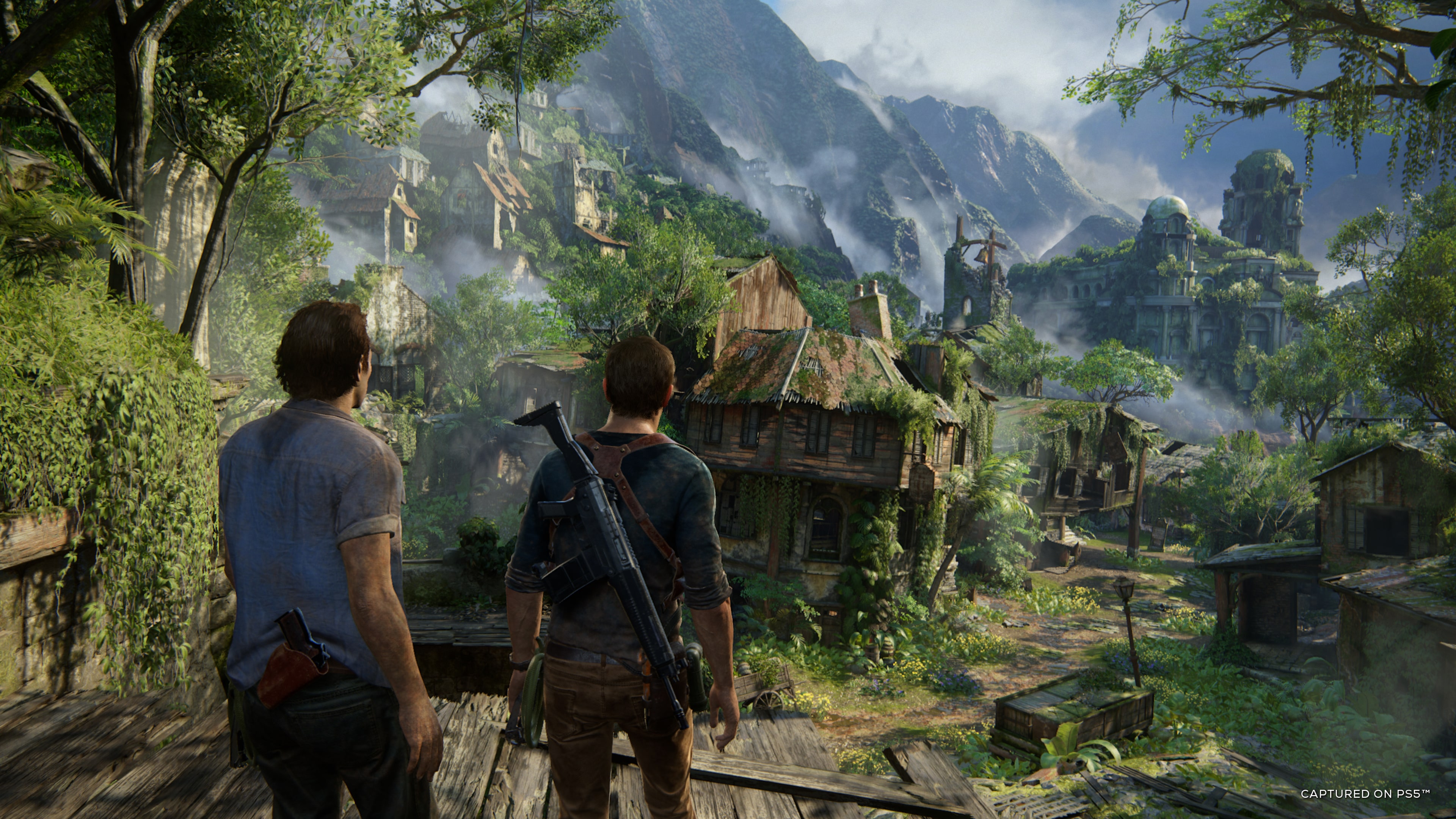 Uncharted Coleção Legado dos Ladrões rodando no PC e no PS