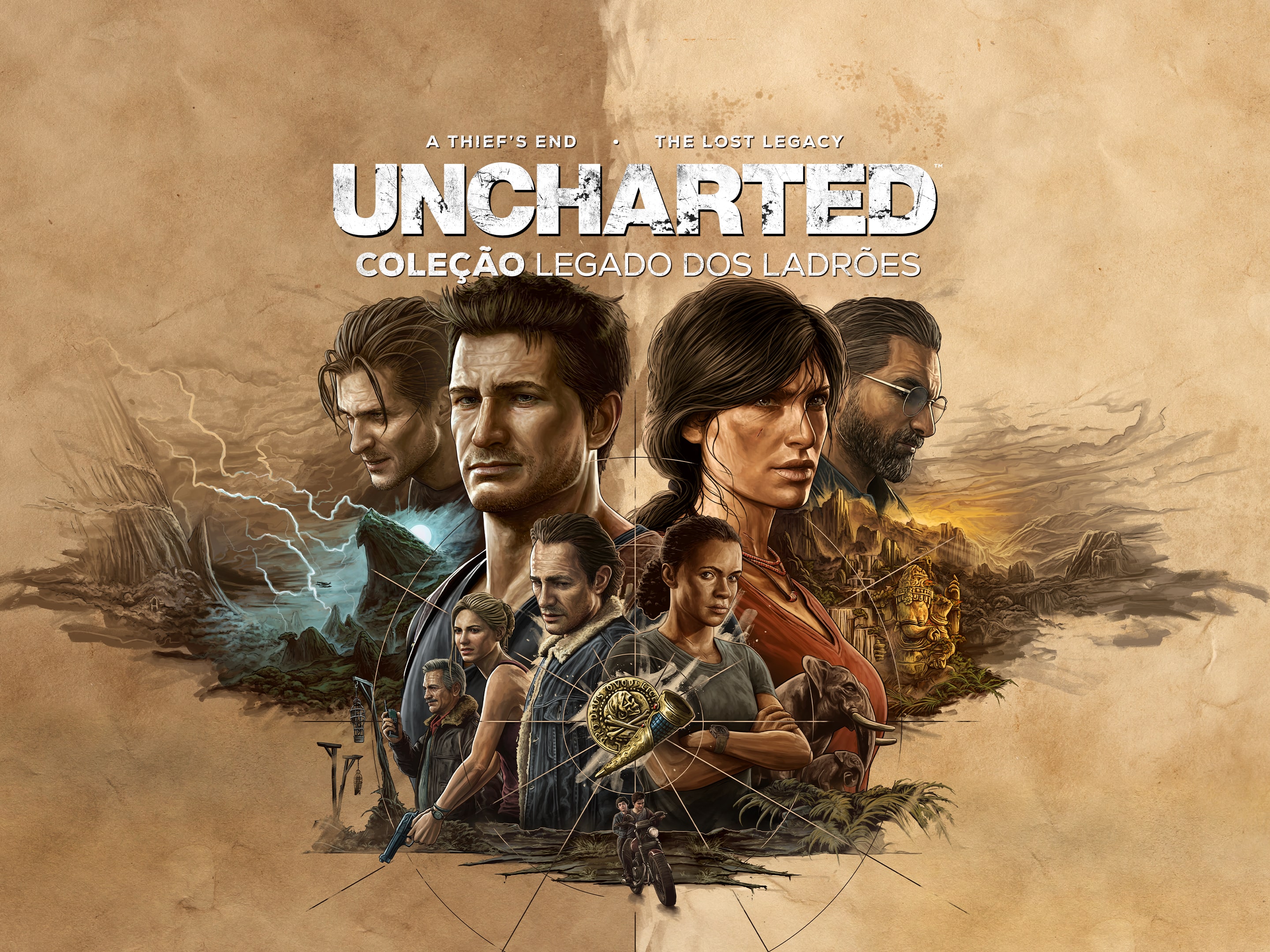 Jogo Uncharted The Lost Legacy Hits PS4 - SONY - Jogos de Ação