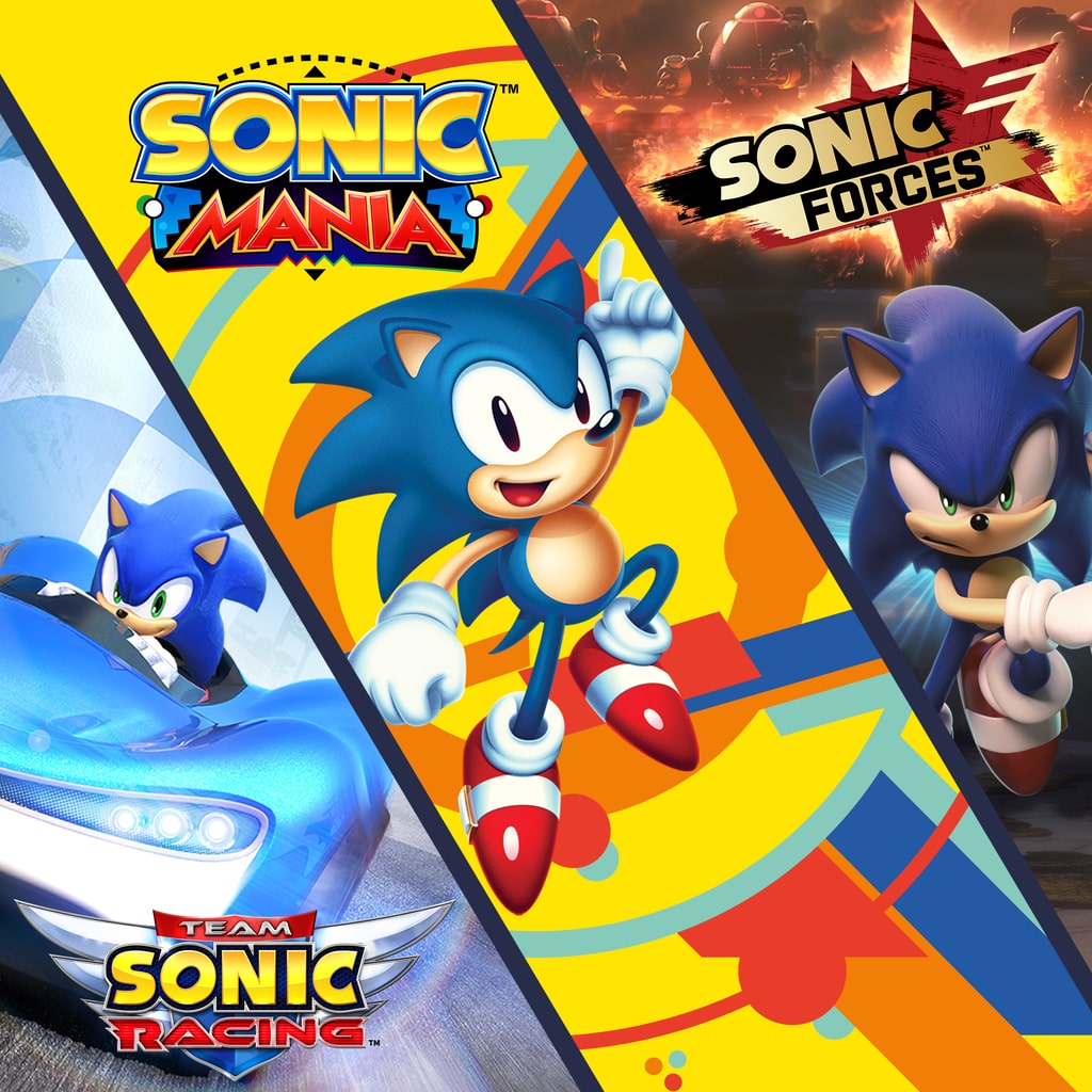 Sonic Team Racing + Sonic Mania - Corrida e Aventura - Ps4 Midia