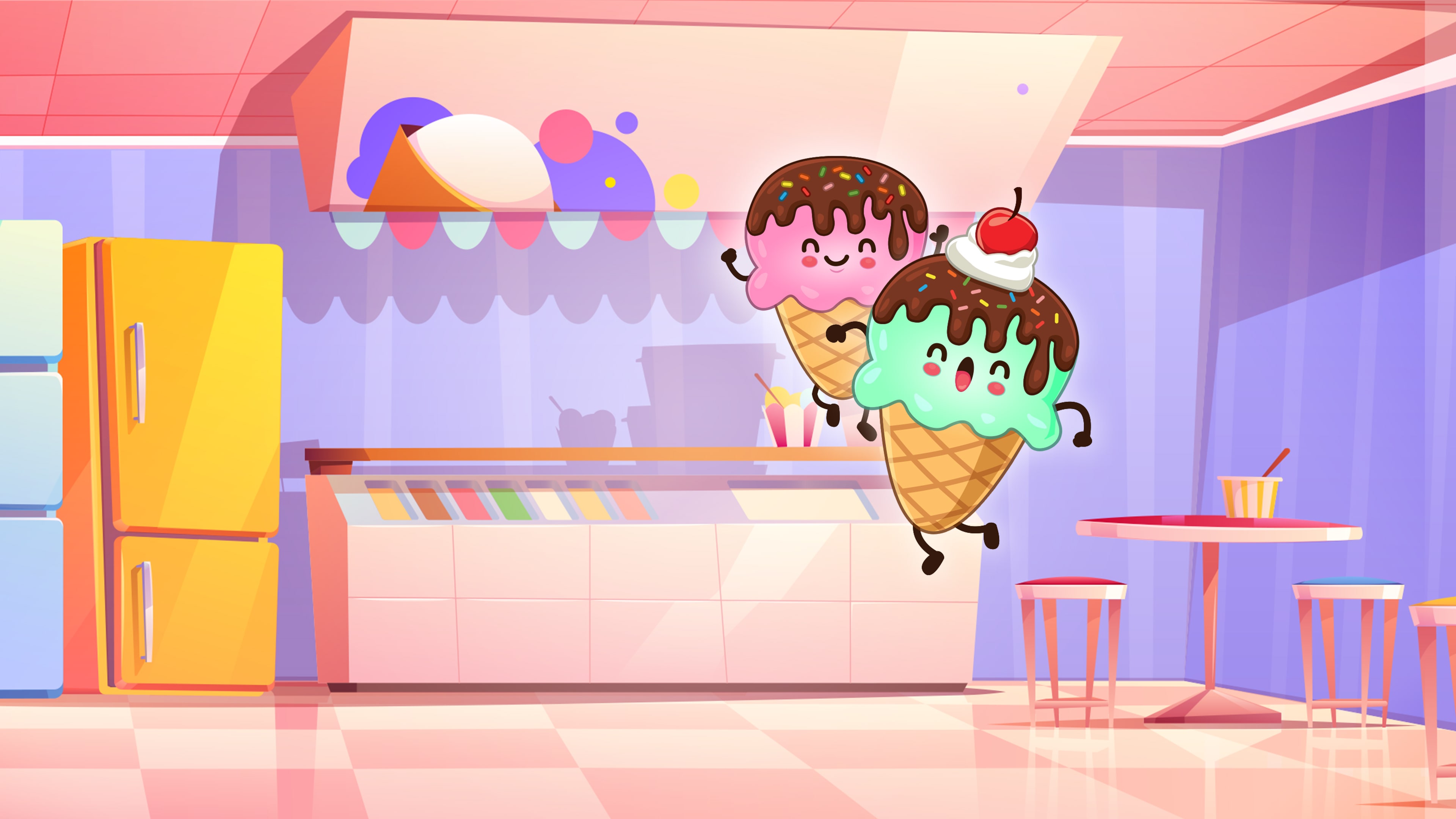 The Ice Cream Parlor (Jogo de sorveteria) 