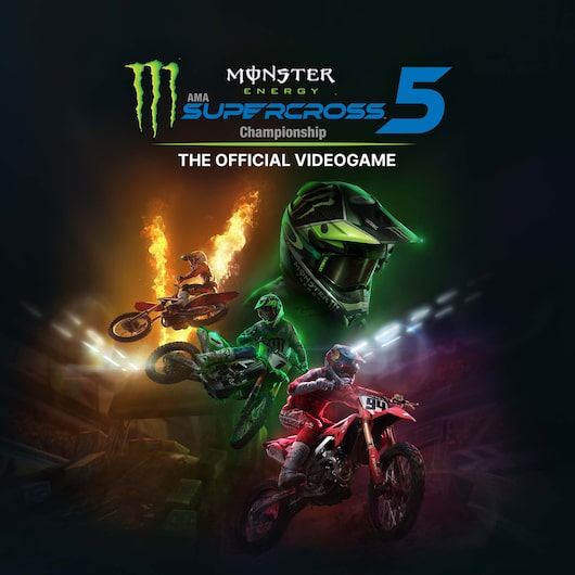 Monster Energy Supercross - The Official Videogame 5 PS4 & PS5 for playstation