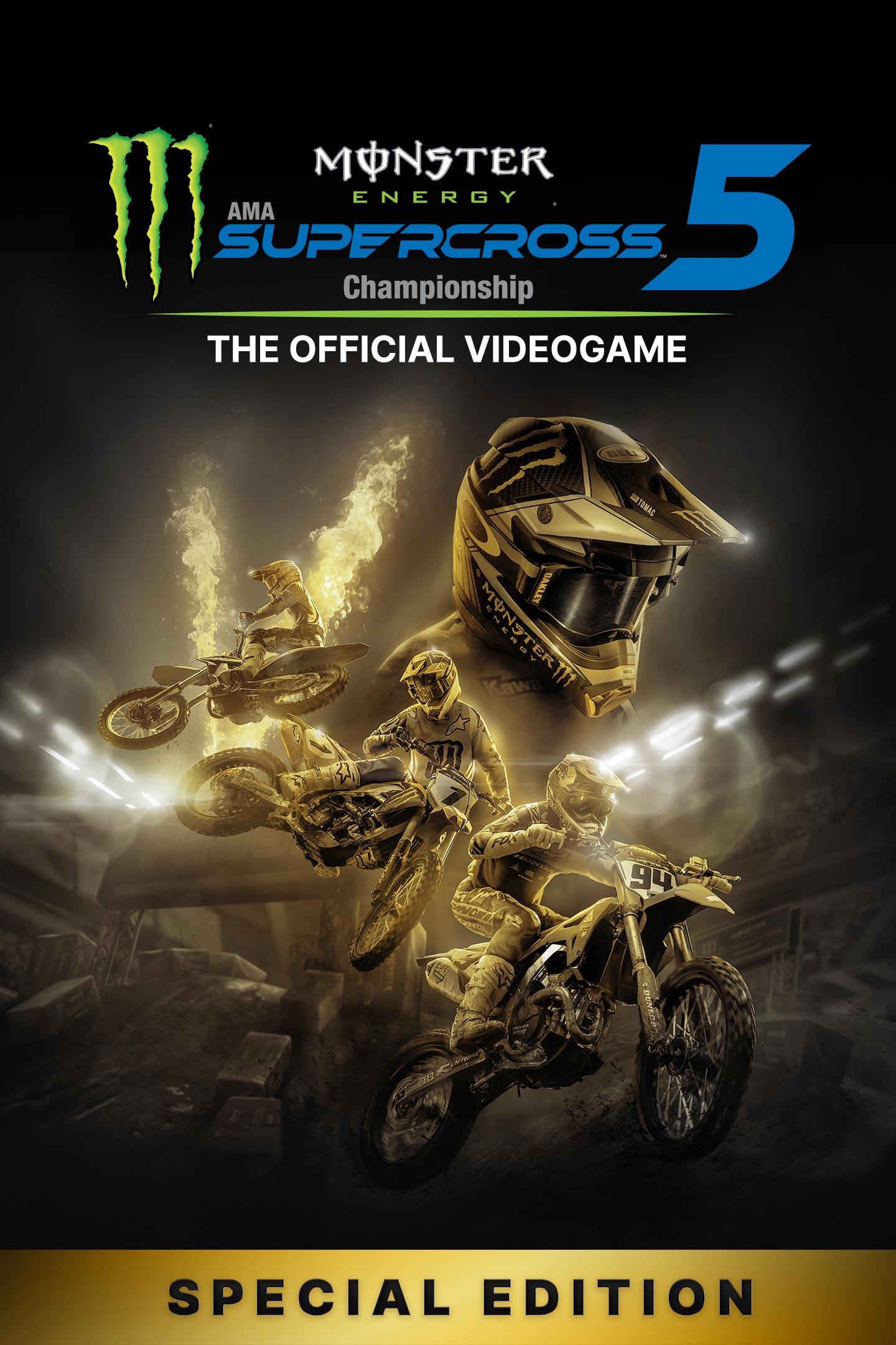 Monster Energy Supercross - The Official Videogame 5 PS4 MÍDIA DIGITAL -  Raimundogamer midia digital