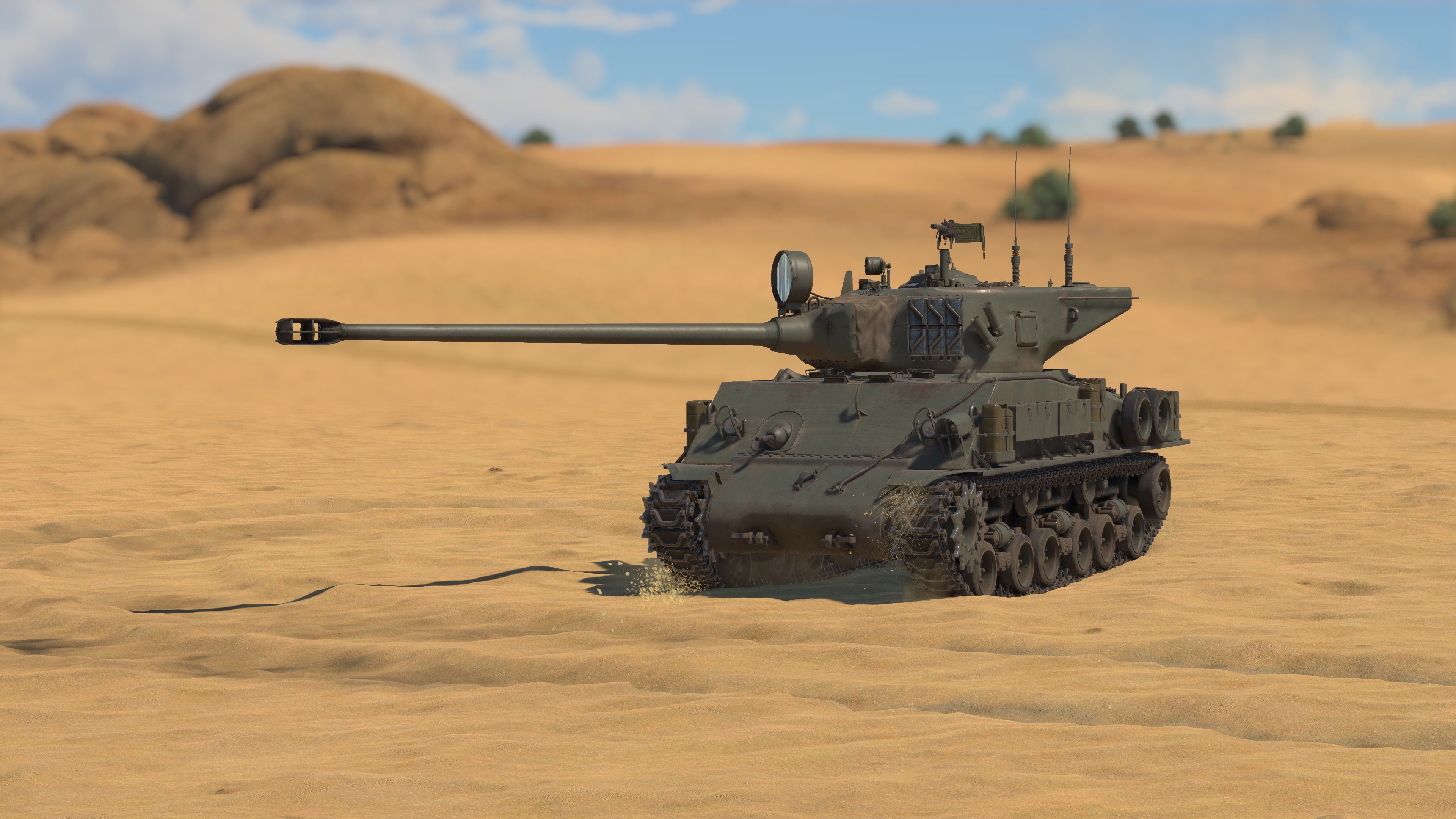 War Thunder — Super Sherman M51 on PS5 PS4 — price history, screenshots ...