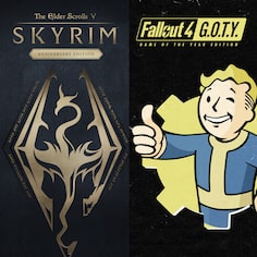 Skyrim Anniversary Edition + Fallout 4 G.O.T.Y Bundle (简体中文, 繁体中文, 英语)