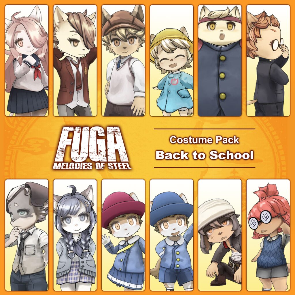 Fuga: Melodies of Steel - Back to School Costume Pack