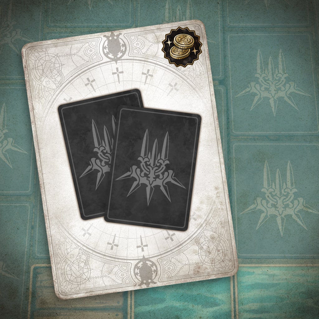 Voice of Cards: The Forsaken Maiden Emblem der YoRHa-Einheit
