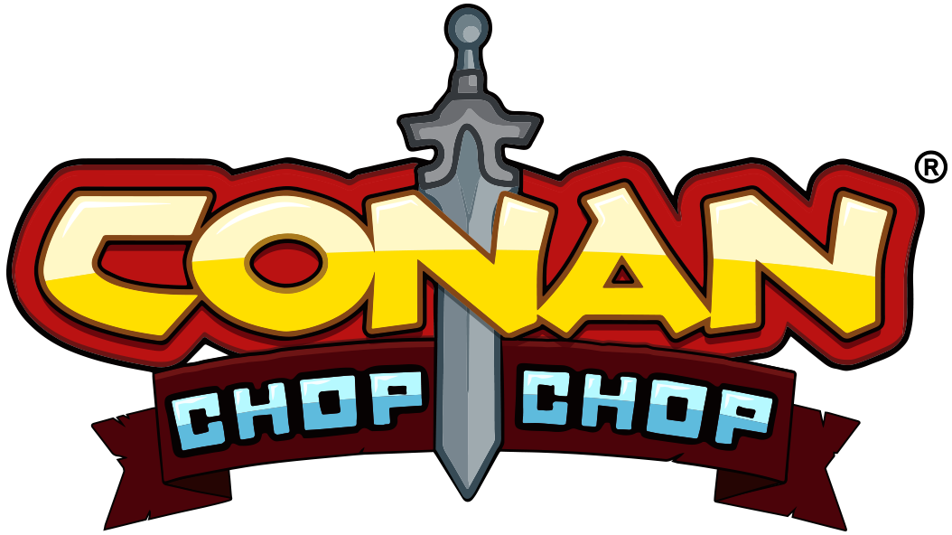 Логотип Conan Chop Chop