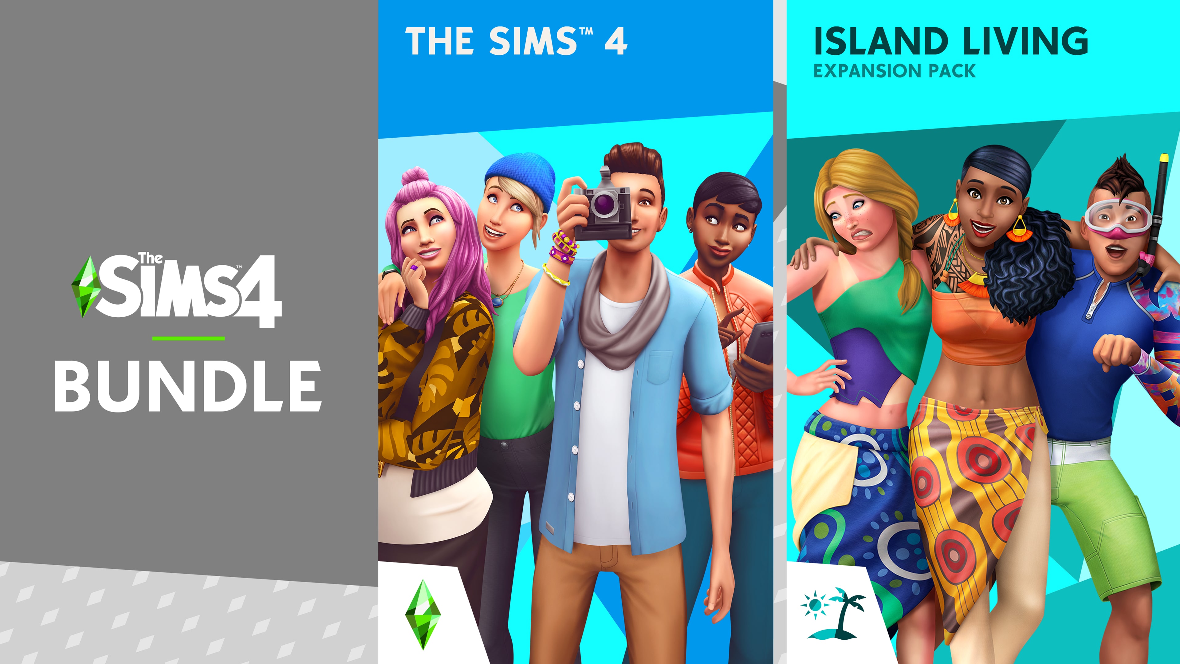The Sims™ 4 Plus Island Living Bundle (English, Traditional Chinese)