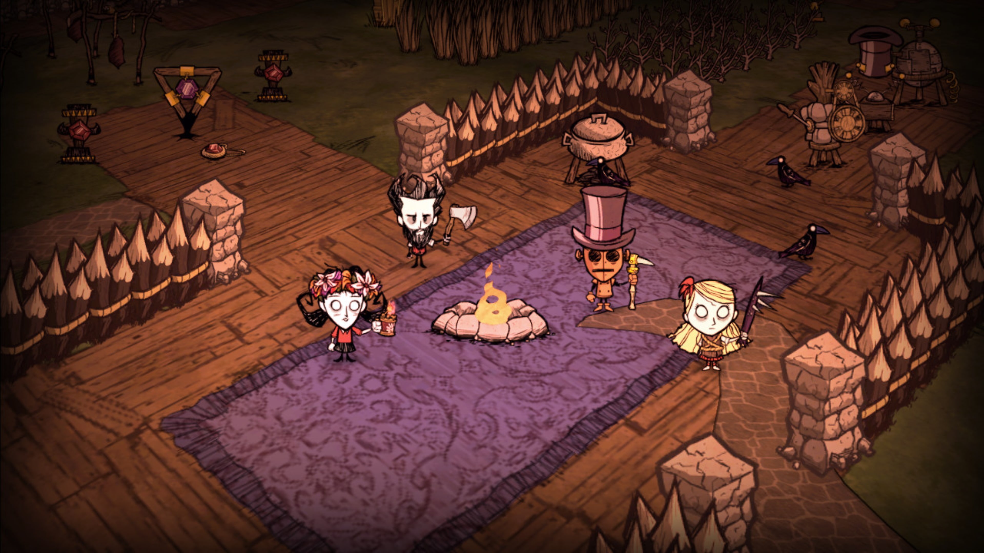 Донт спид. Don t Starve together. Don t Starve игра. Игра донт старв тугезер. Don't Starve together игрушки.