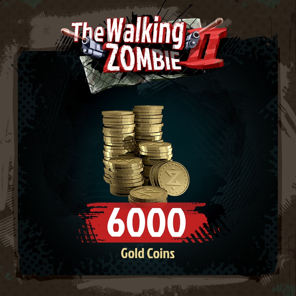 The Walking Zombie 2 – Große Packung Goldmünzen (6000)