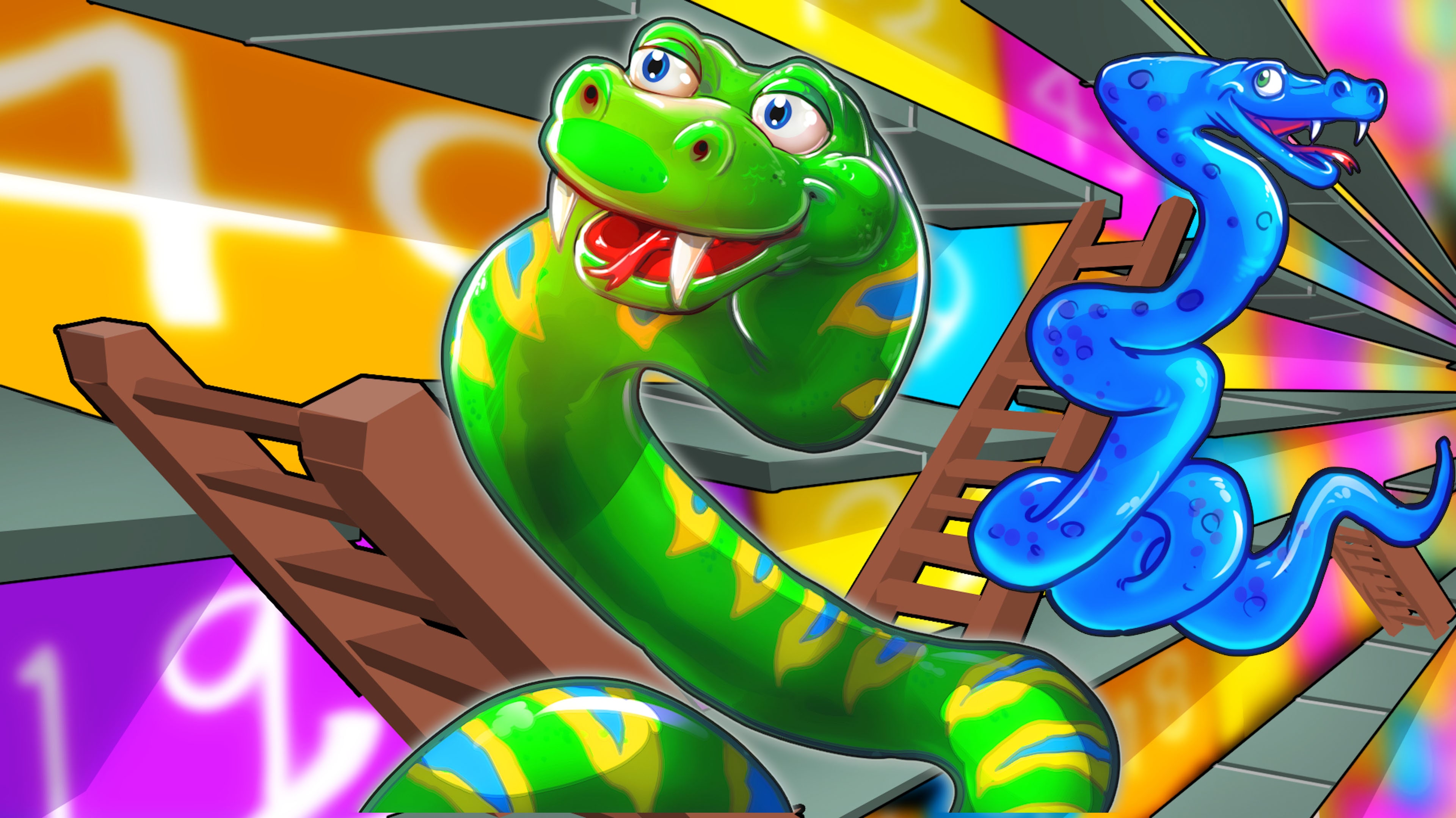 cartoon snakes for snakes and ladders