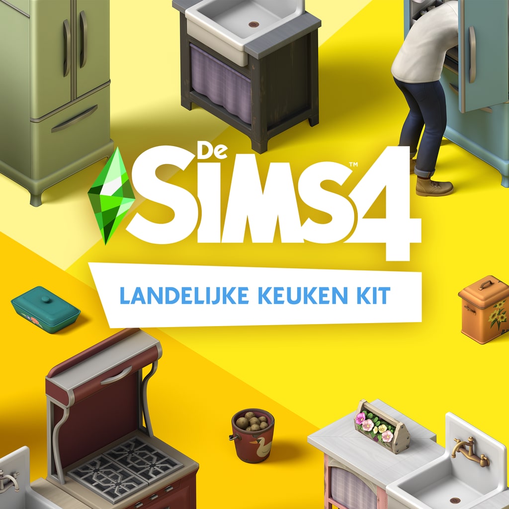 De Sims™ 4 Landelijke Keuken Kit