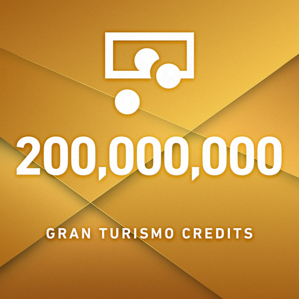 ゴールド / 200,000,000 GRAN TURISMO CREDITS