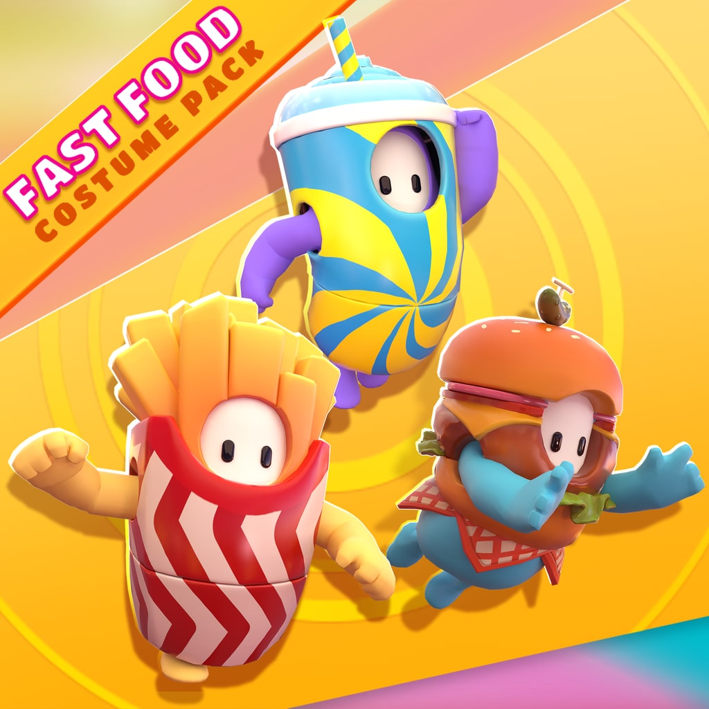 Fall Guys: Fast Food Costume Pack