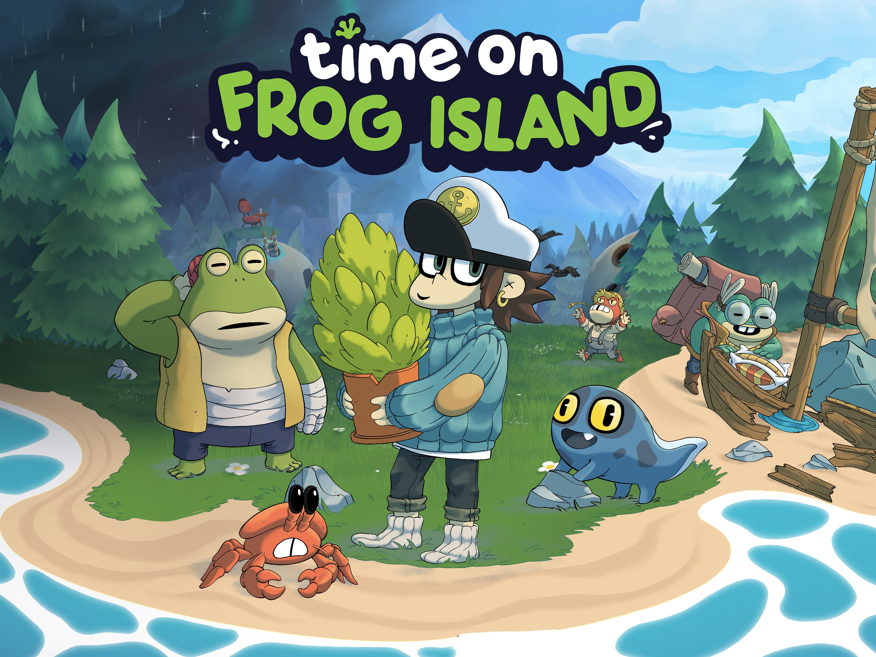 Frog Island on Time
