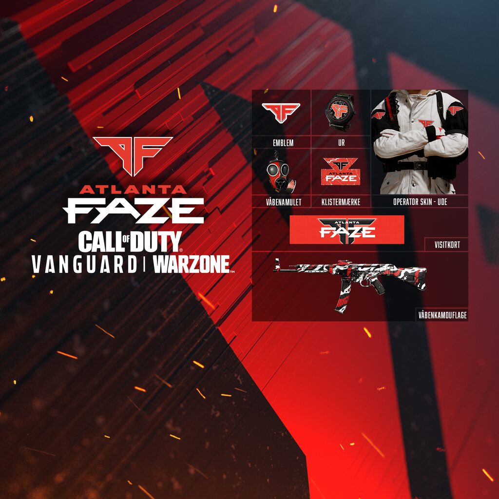 Call of Duty League™ - Atlanta FaZe-pakke 2022