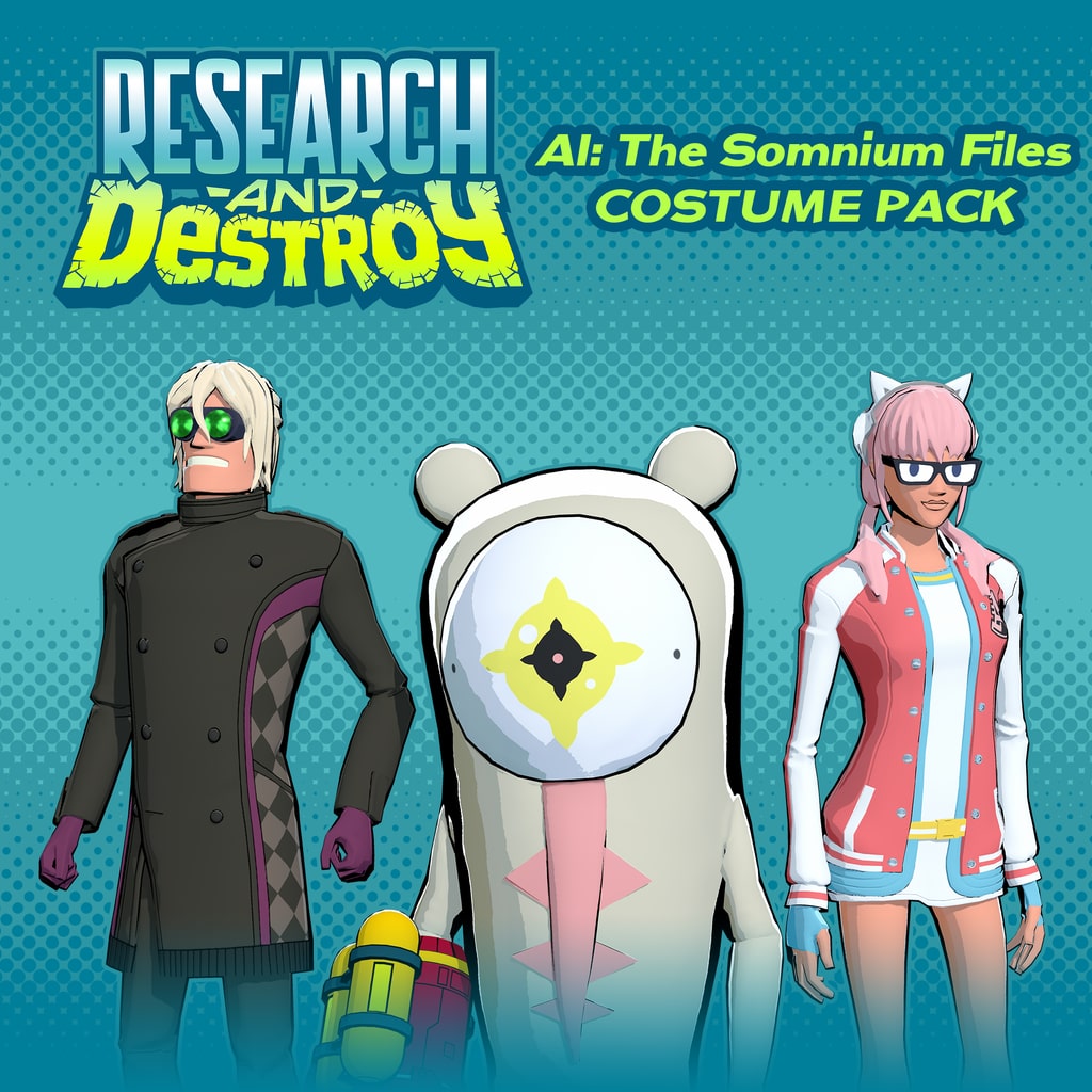 RESEARCH and DESTROY - AI: The Somnium Files Costume Pack PS5 (English/Chinese/Korean/Japanese Ver.)