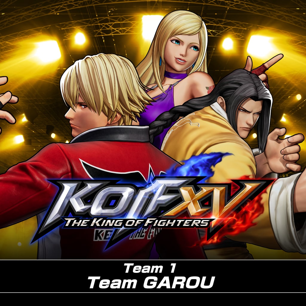 KOF XV DLC Characters "Team GAROU"