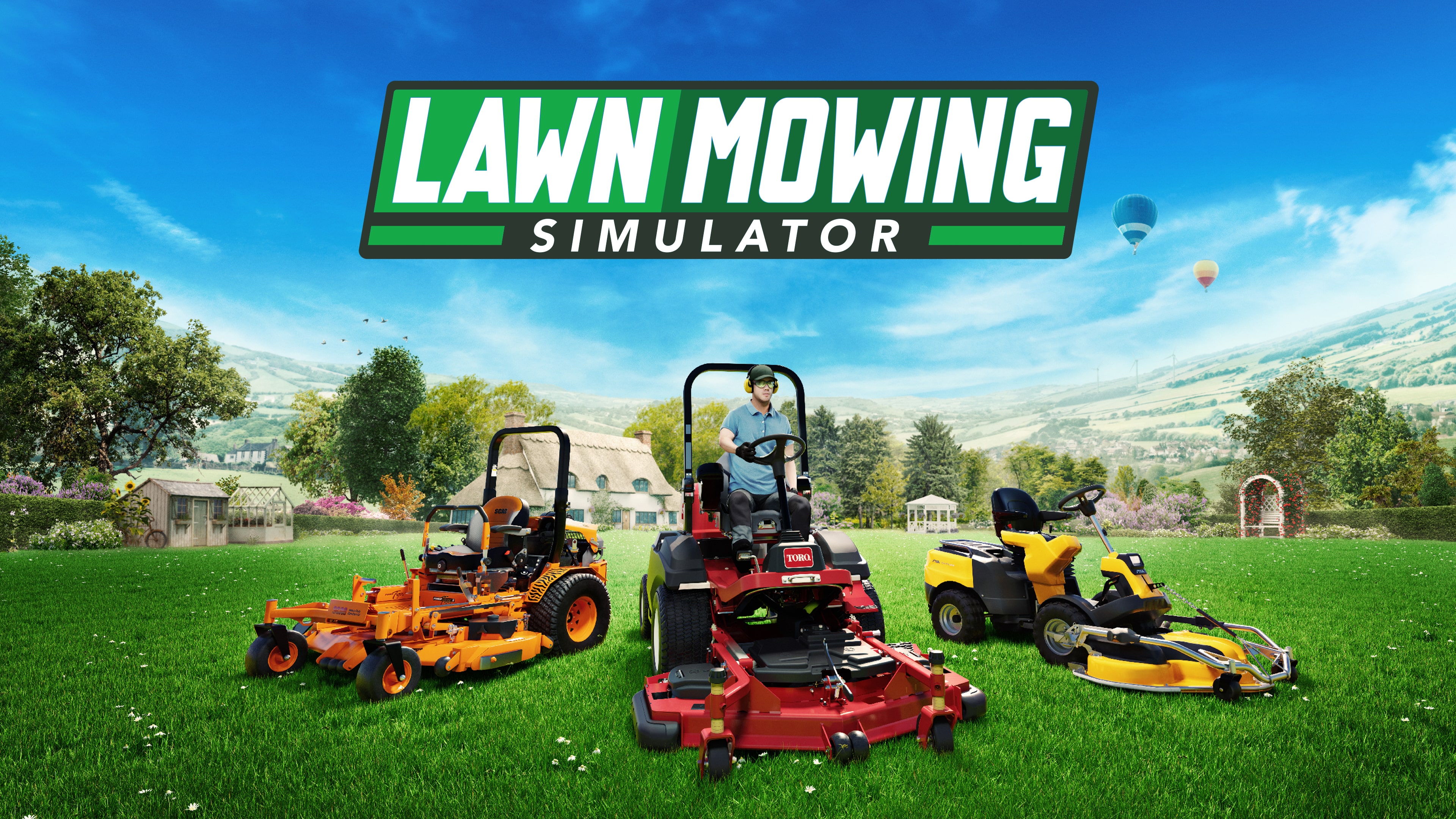Lawn Mowing Simulator PS4 & PS5 (簡體中文, 韓文, 英文, 繁體中文, 日文)