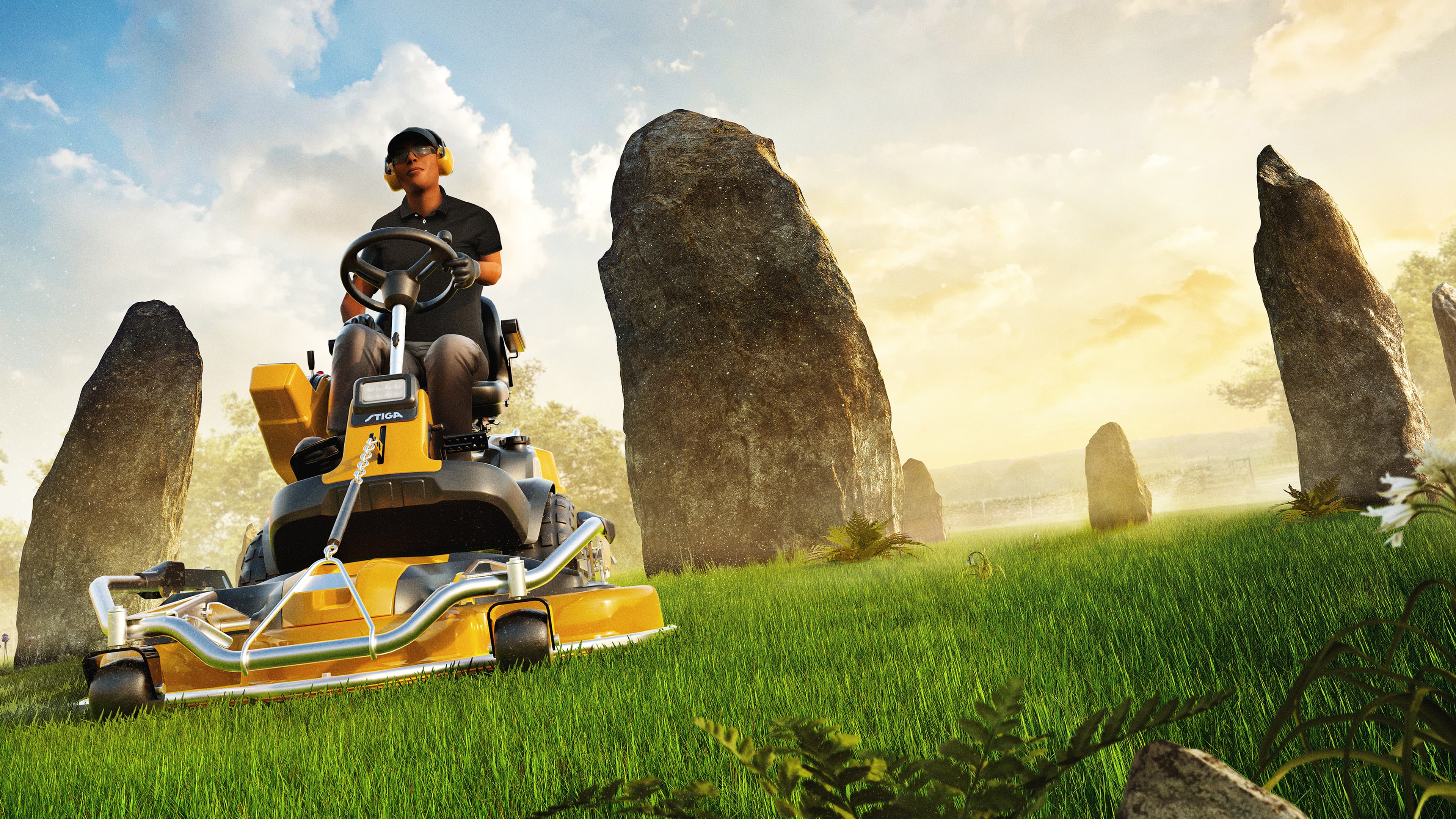 Lawn Mowing Simulator - Ancient Britain PS4 & PS5 (English/Chinese/Korean/Japanese Ver.)