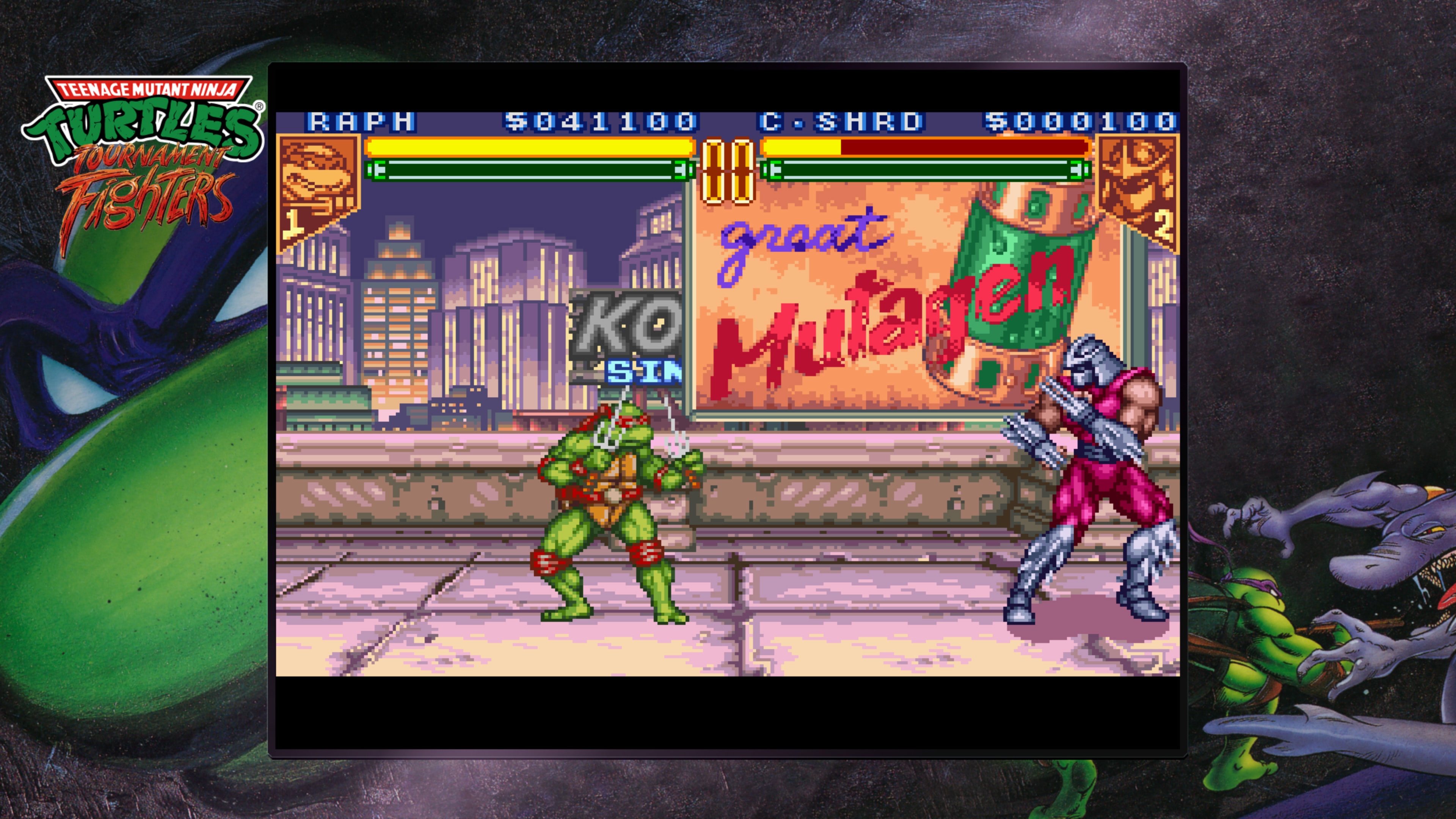 How To Play TMNT: OOTS Arcade Mode With 4 Player Local Offline