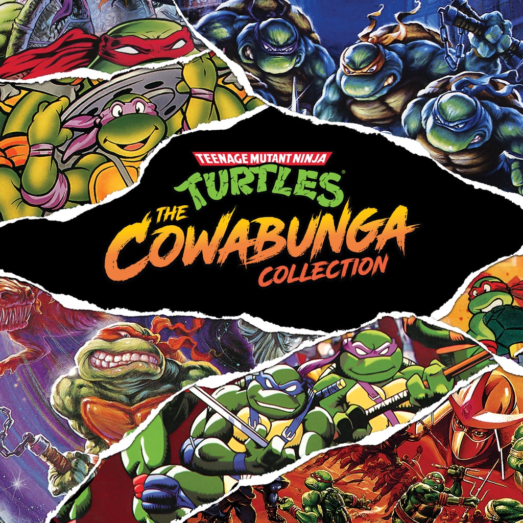 Teenage Mutant Ninja Turtles: The Cowabunga Collection PS4 & PS5 (英文, 日文)