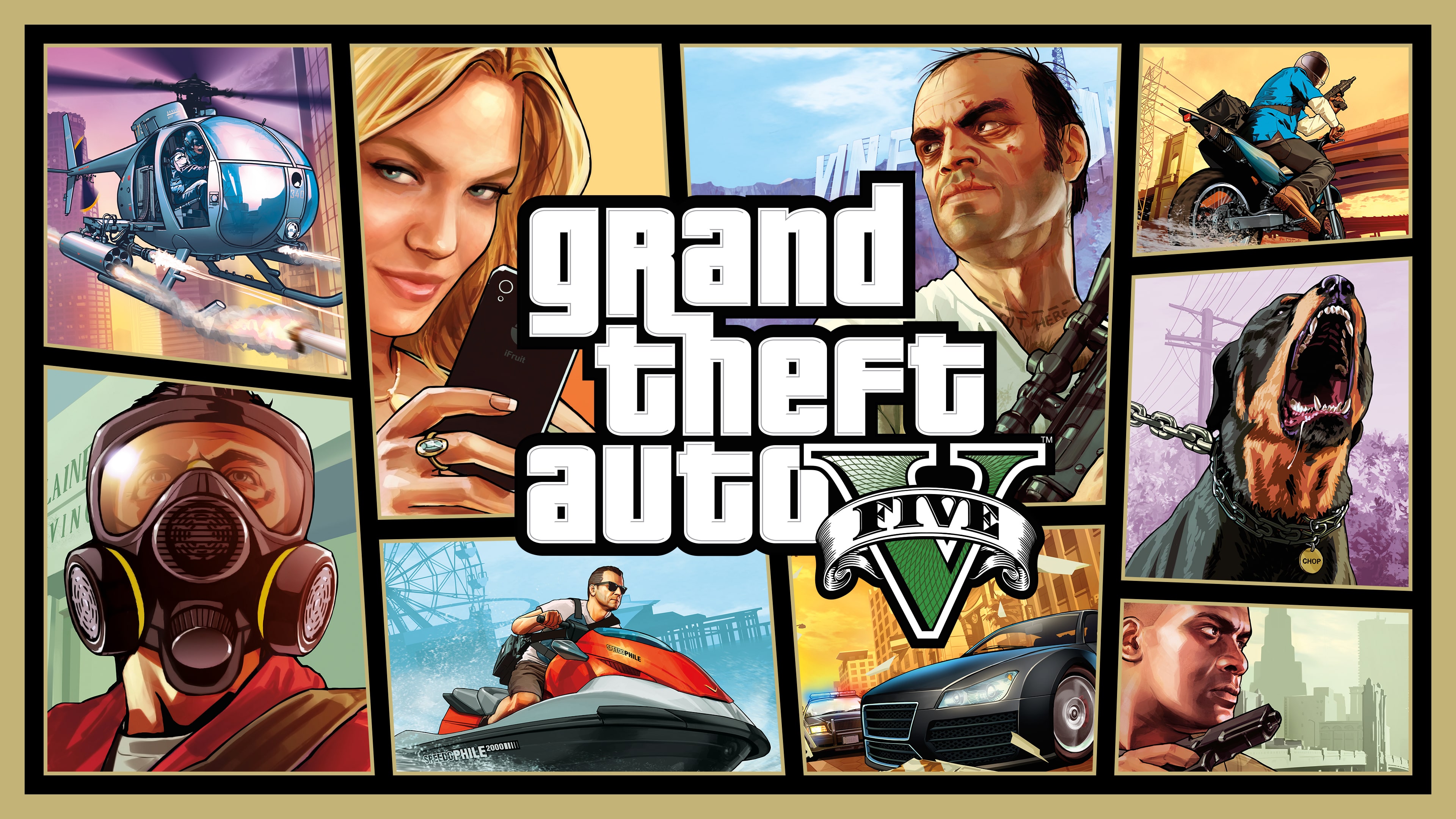 Grand Theft Auto V (PlayStation®5) (簡體中文, 韓文, 英文, 繁體中文)