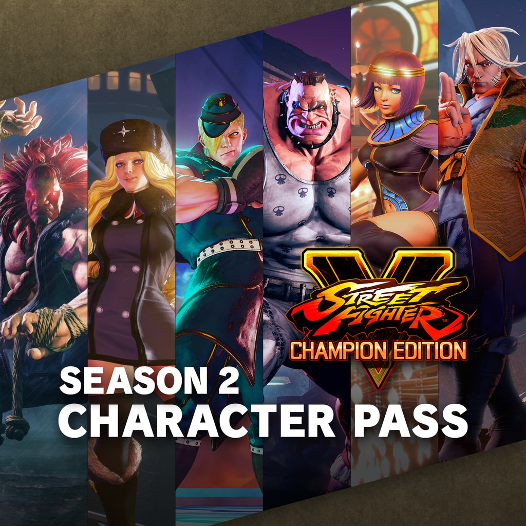 Street Fighter V - Season 2 Character Pass (English/Japanese Ver.)