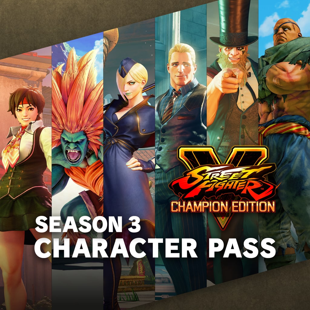 Street Fighter V: Season 3 Character Pass (English/Japanese Ver.)