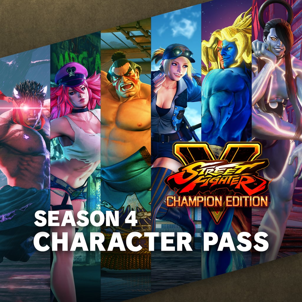 Street Fighter V: Season 4 Character Pass (English/Japanese Ver.)
