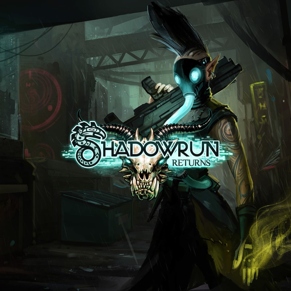 Игра Shadowrun Returns. Shadowrun Returns обложка. Фото для профиля игры. Shadowrun Returns logo.