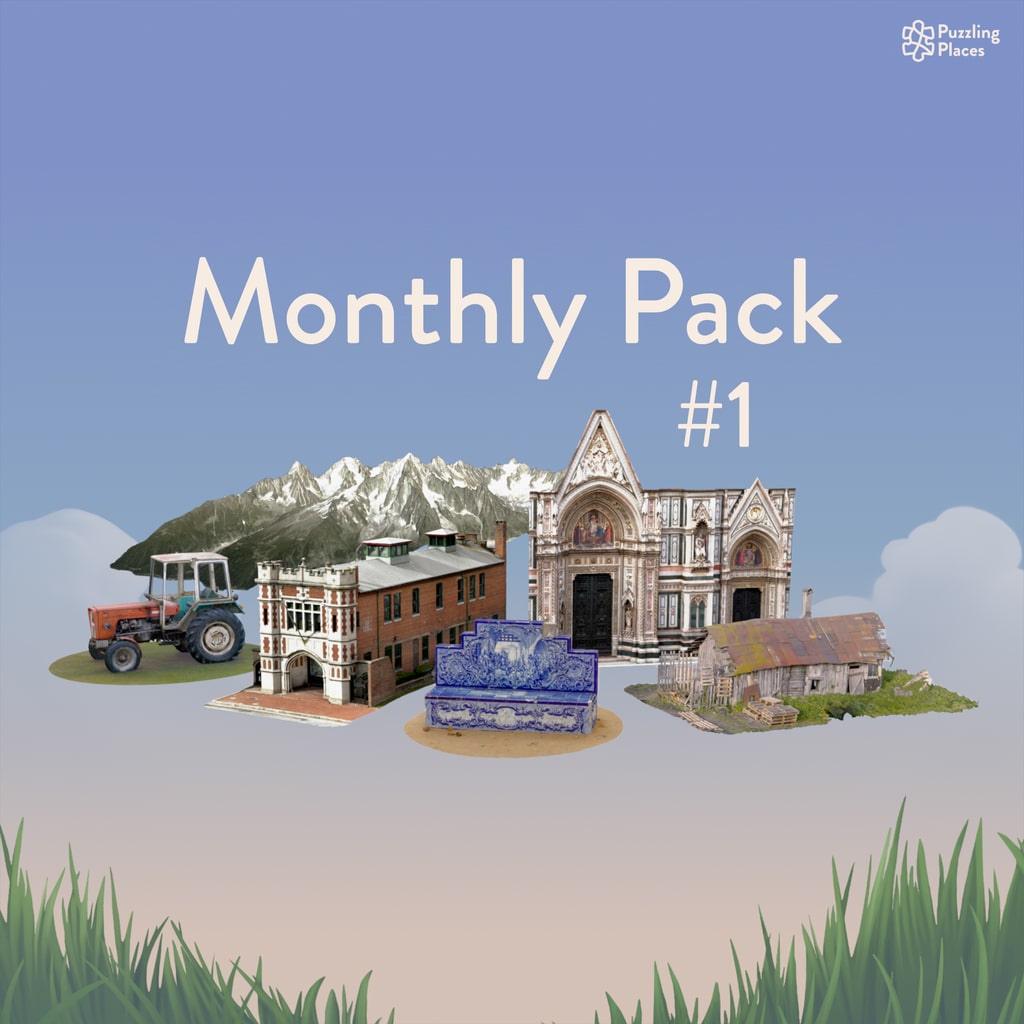 Puzzling Places: Monthly Pack #1