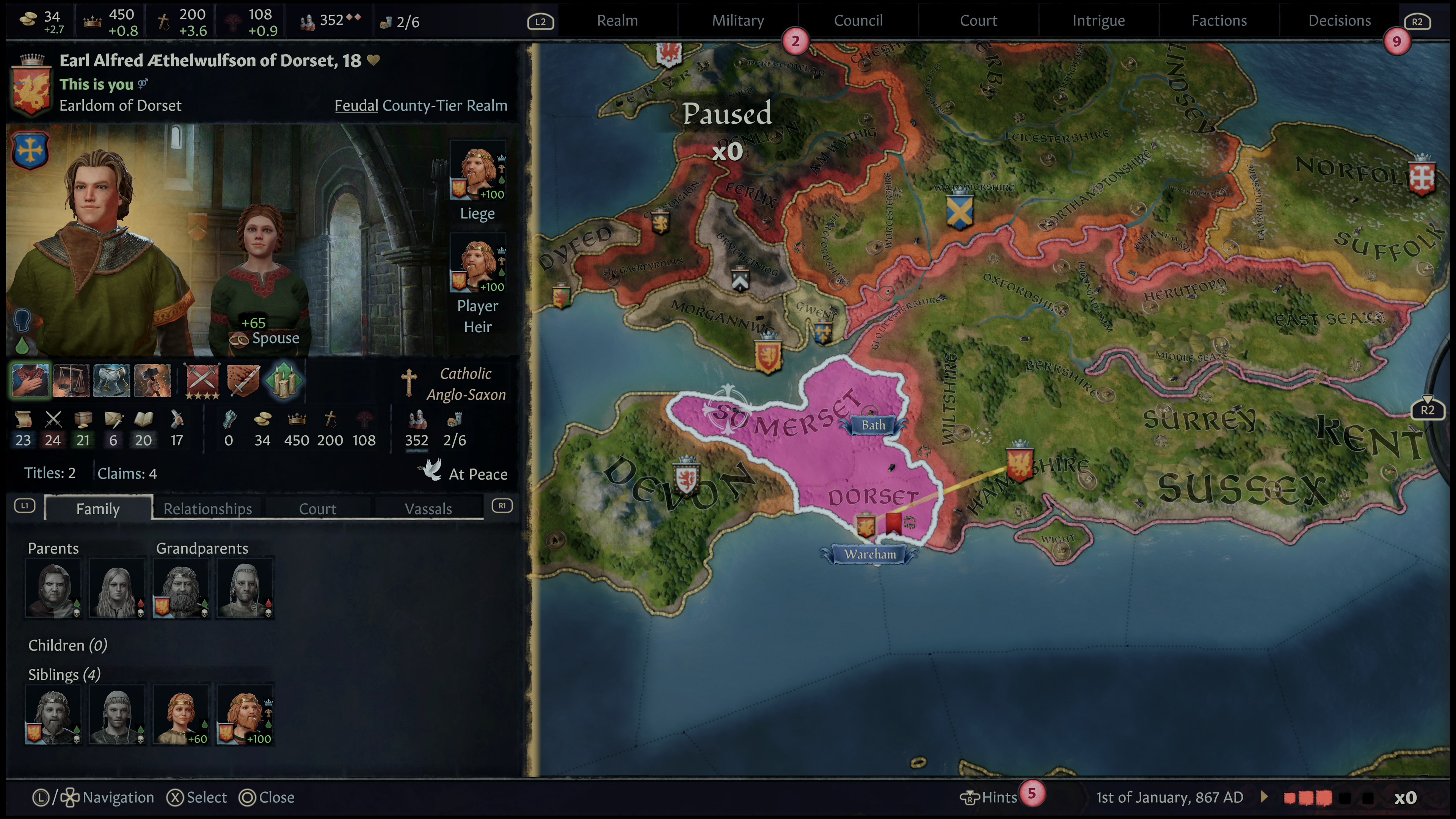 Crusader Kings 3 Konsolenbefehle