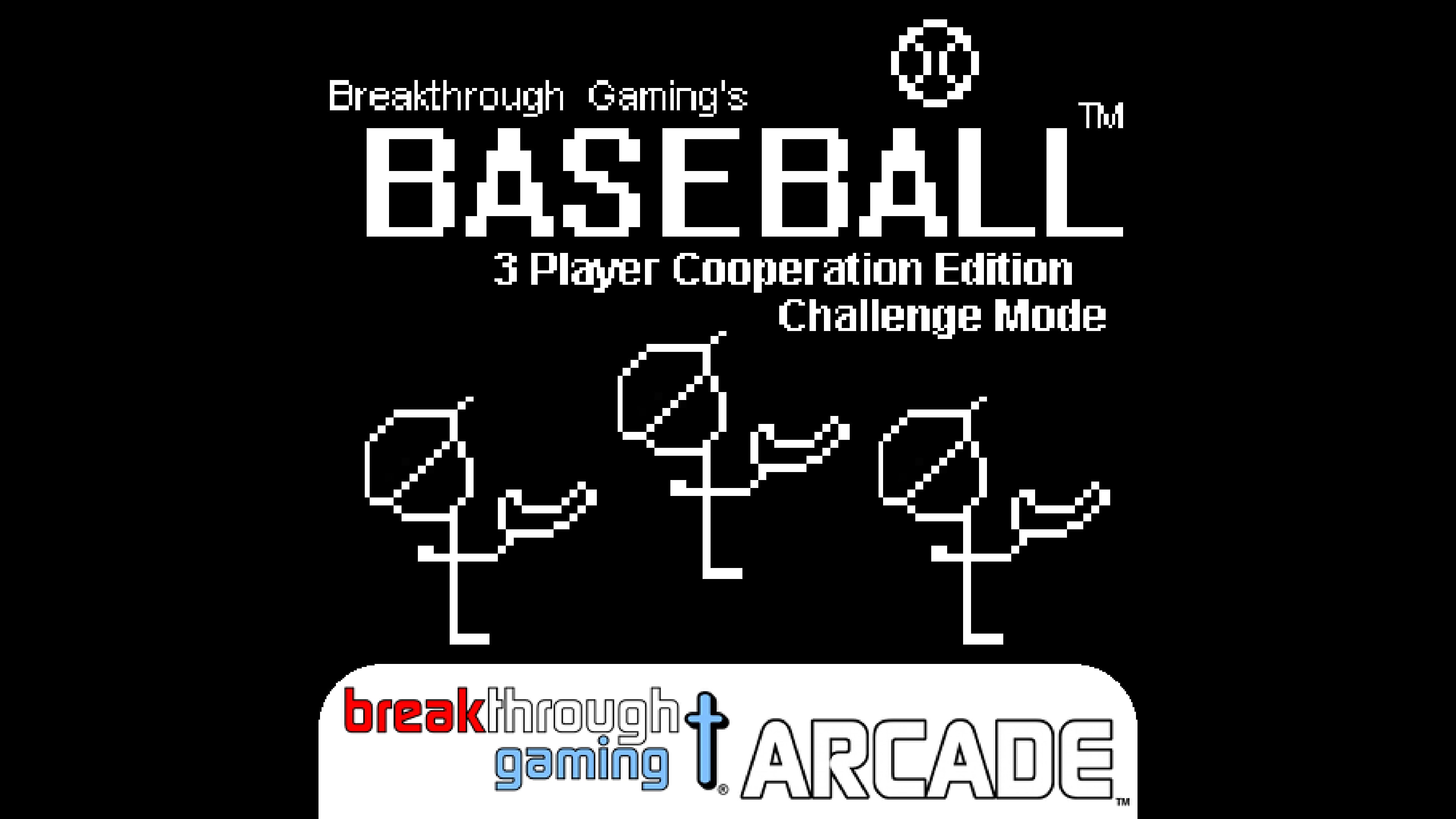 Baseball (3 Player Cooperation Edition) (Challenge Mode) - Breakthrough Gaming Arcade