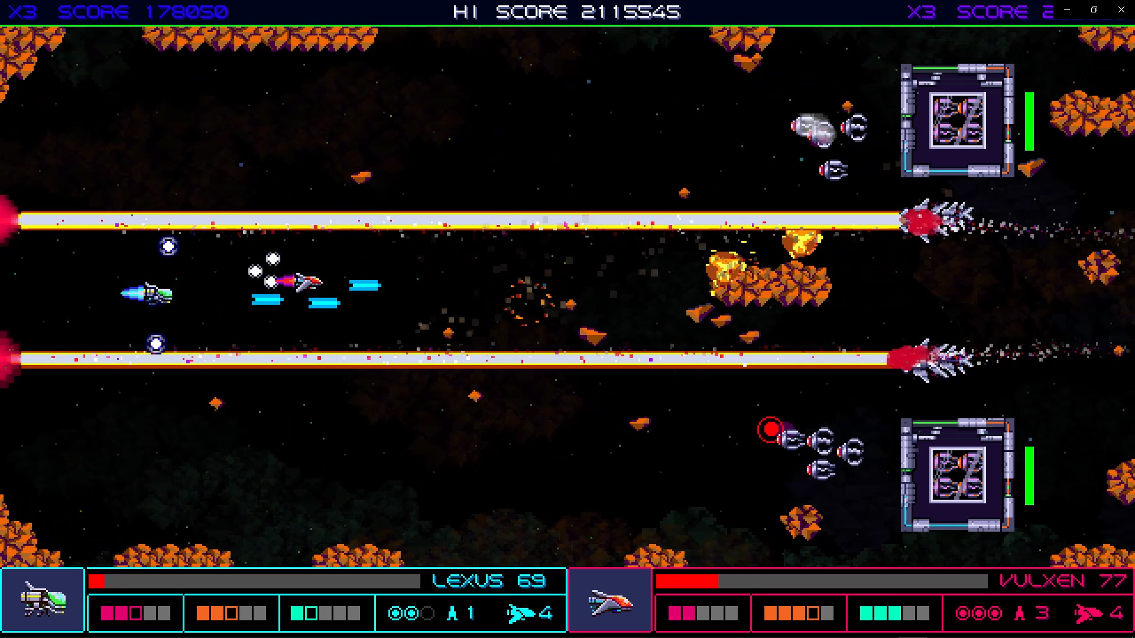 #1. Galactic Wars EX (PlayStation) 由: JanduSoft S.L.