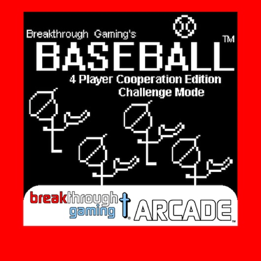 Baseball (4 Player Cooperation Edition) (Challenge Mode) - Breakthrough Gaming Arcade for playstation