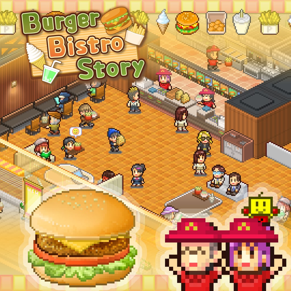 Burger Bistro Story (중국어(간체자), 한국어, 영어, 일본어, 중국어(번체자))