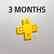 PlayStation Plus 3 Month Membership