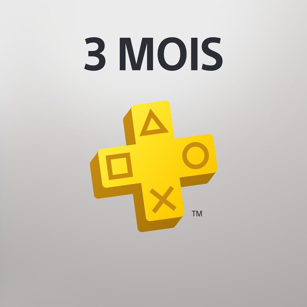 PlayStation Plus  abonnement de 3 mois