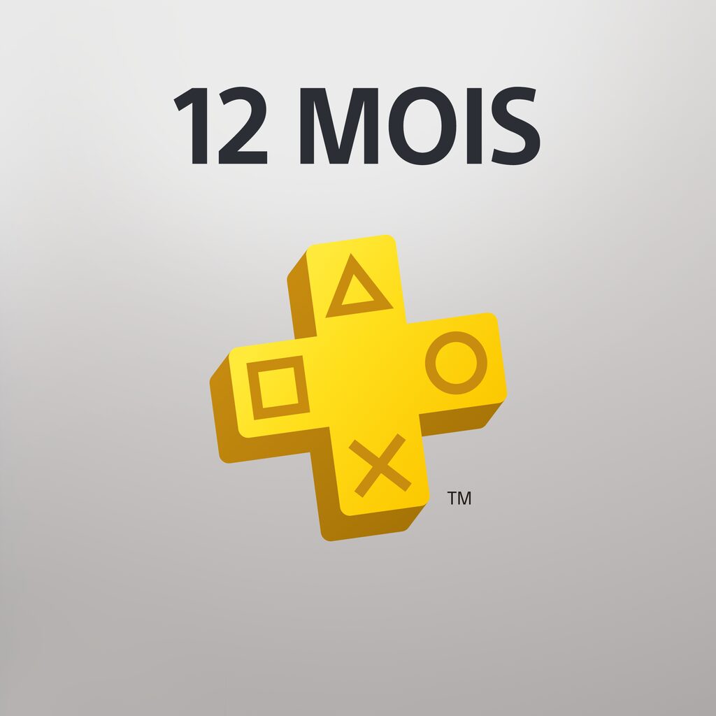 PlayStation Plus  abonnement de 12 mois