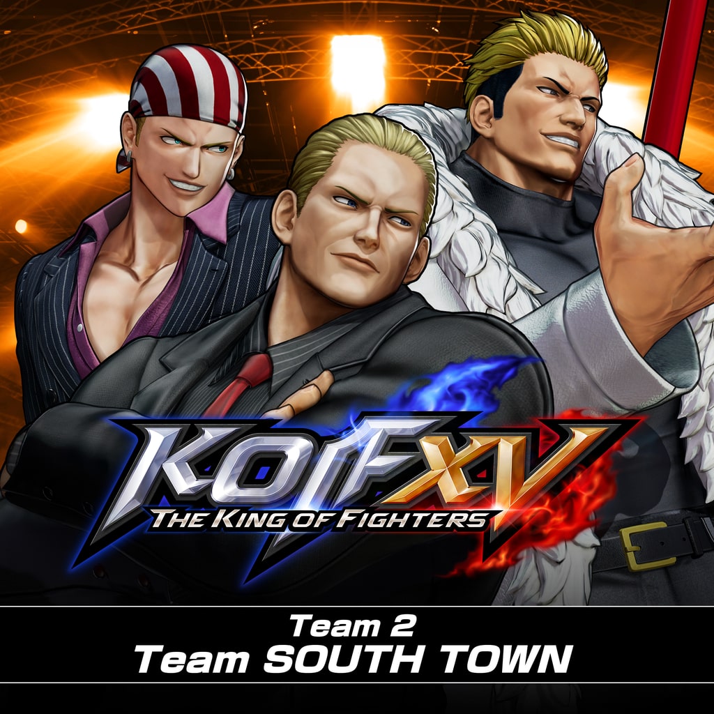 DLC de personagens "Equipe SOUTH TOWN" para KOF XV