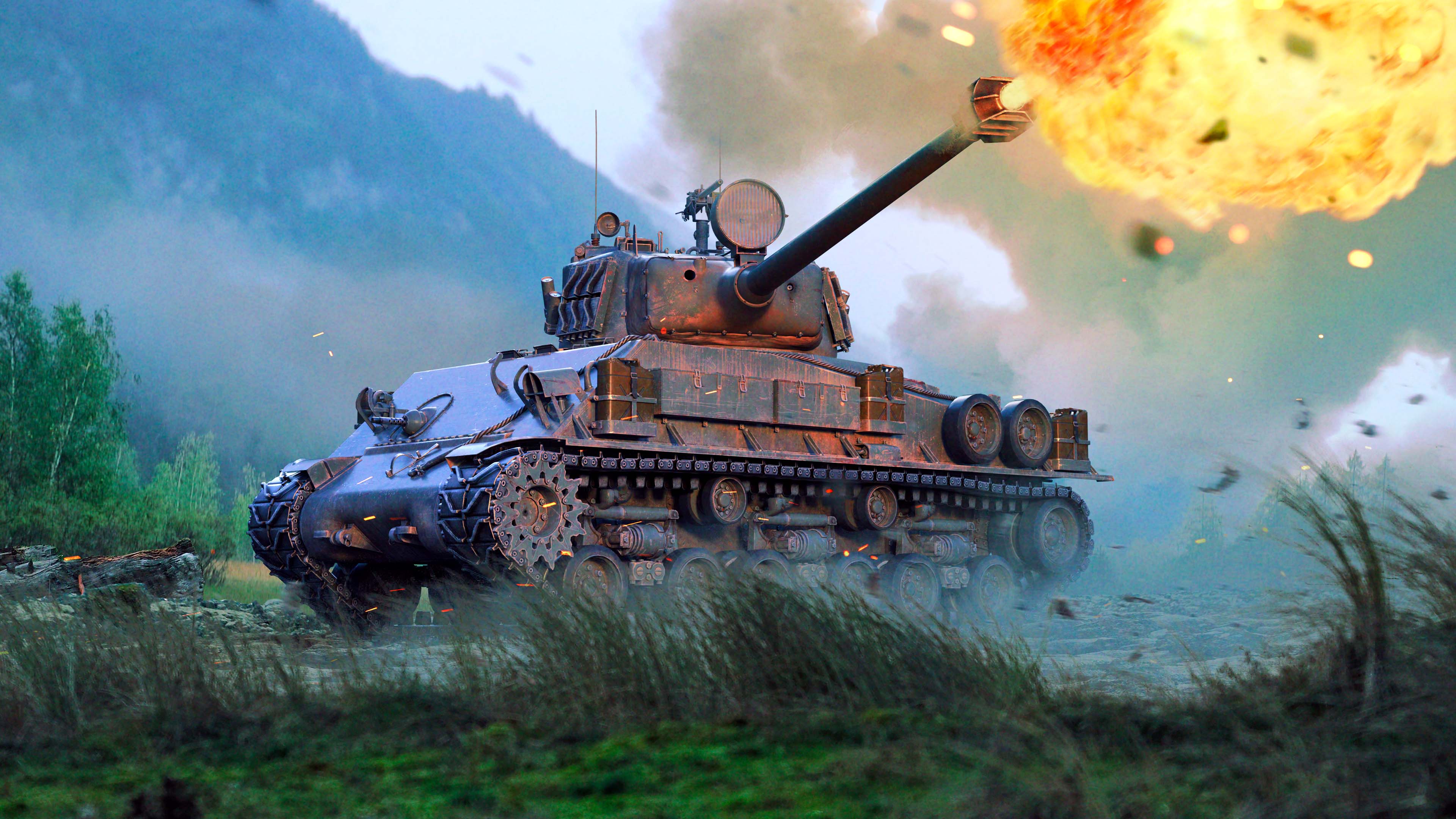 War Thunder - Super Sherman M51 (中日英韓文版)